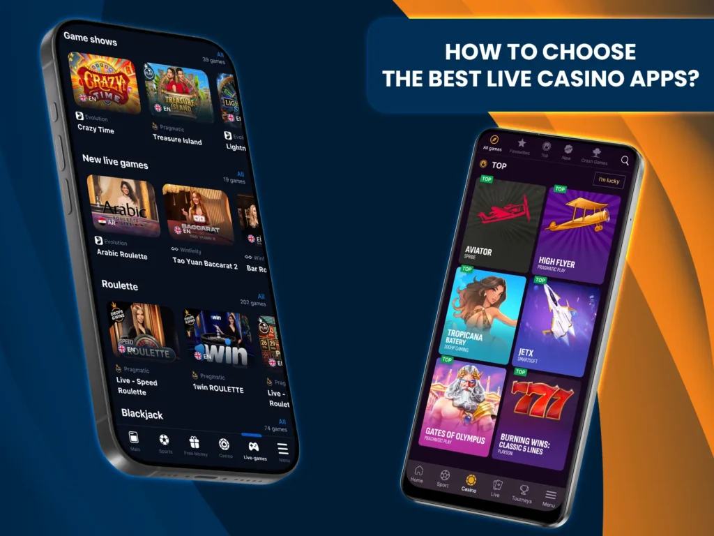 Choosing the best live casino app requires considering key criteria.