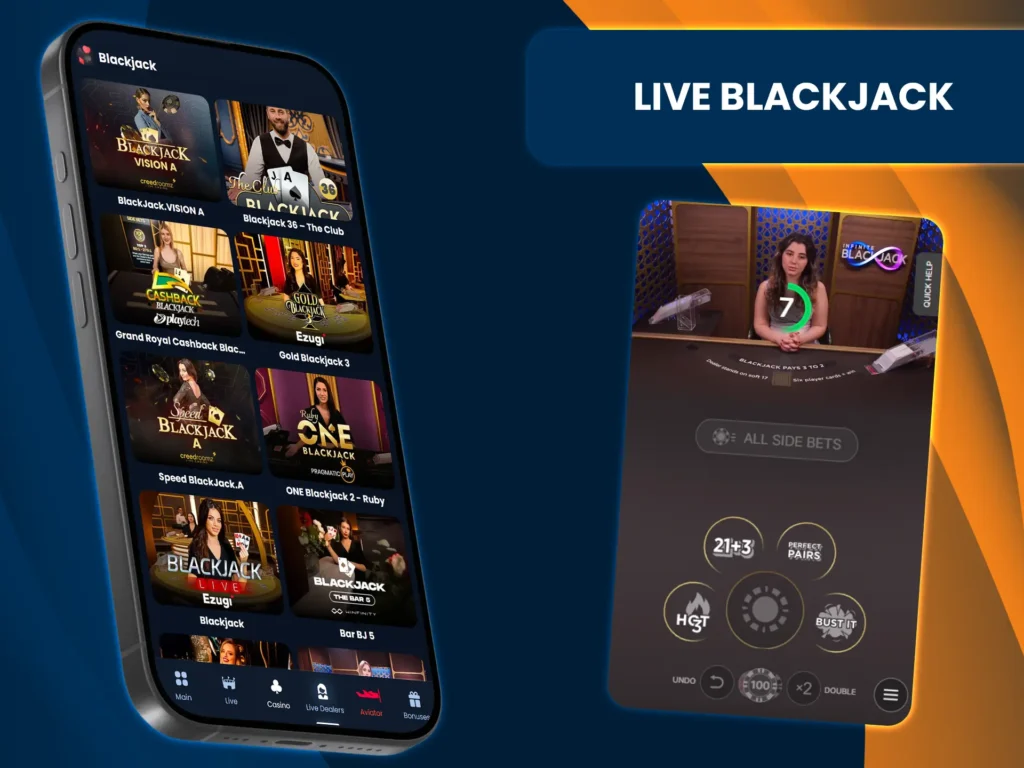 Blackjack's objective is to get closer to 21 than the dealer without busting.
