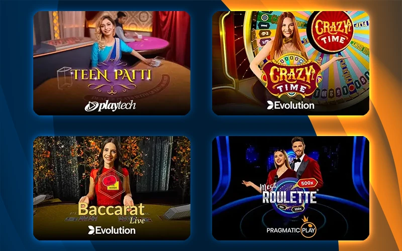 Top live casinos offer diverse games and exciting game shows like Crazy Time or Monopoly Live.