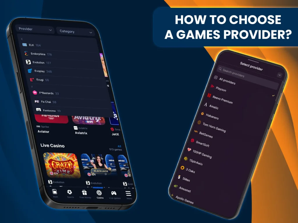 Selecting the right live casino provider is key to a satisfying gaming experience.