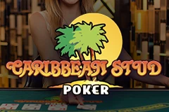 Try your luck and win big in the Caribbean Stud Poker live casino game.