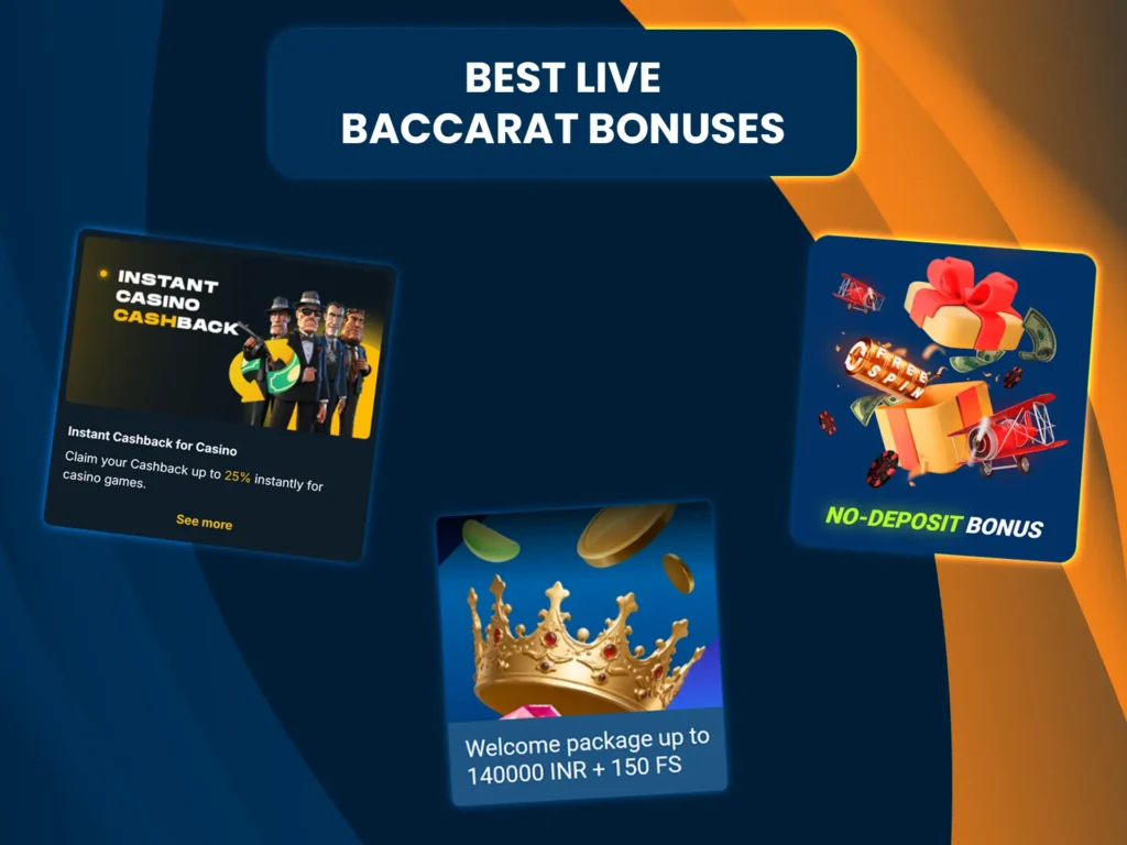 Boost your Baccarat play with exciting casino bonuses.