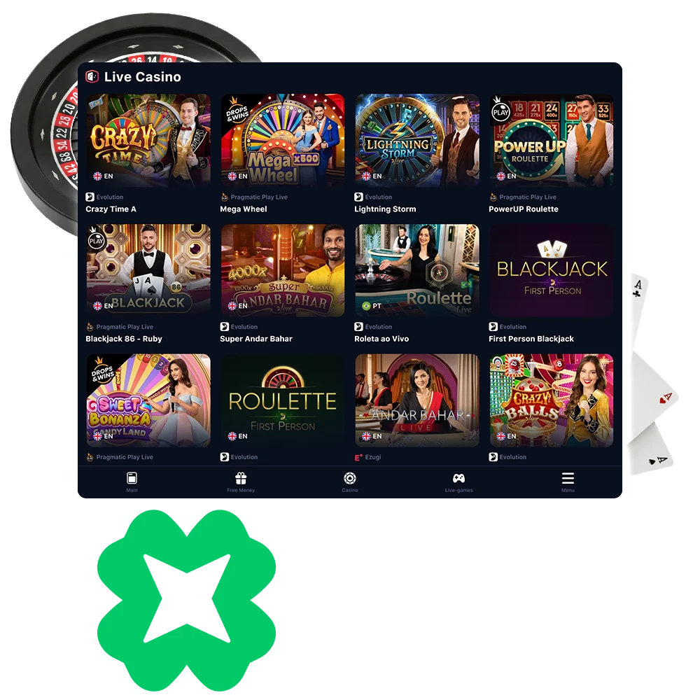 LuckyStar offers a variety of games and operate under a Curacao license.