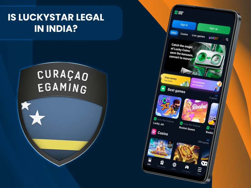 LuckyStar holds a valid international Curacao license.