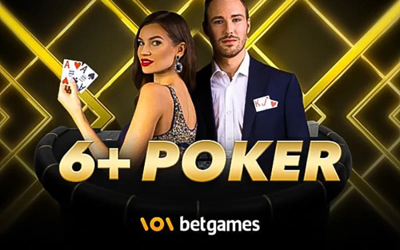 Immerse yourself in the intrigue before the start of a round in 6+ Poker.