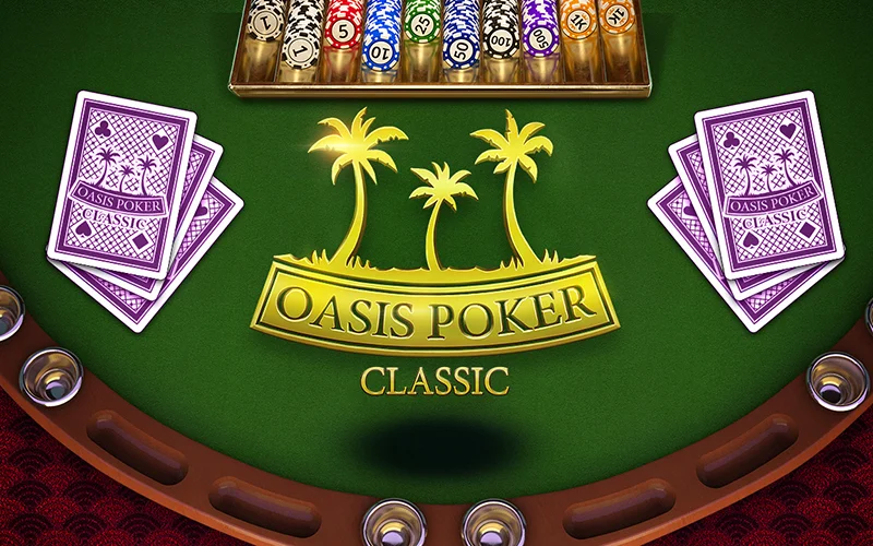 Bluff and change the course of the entire poker game in Oasis Poker.
